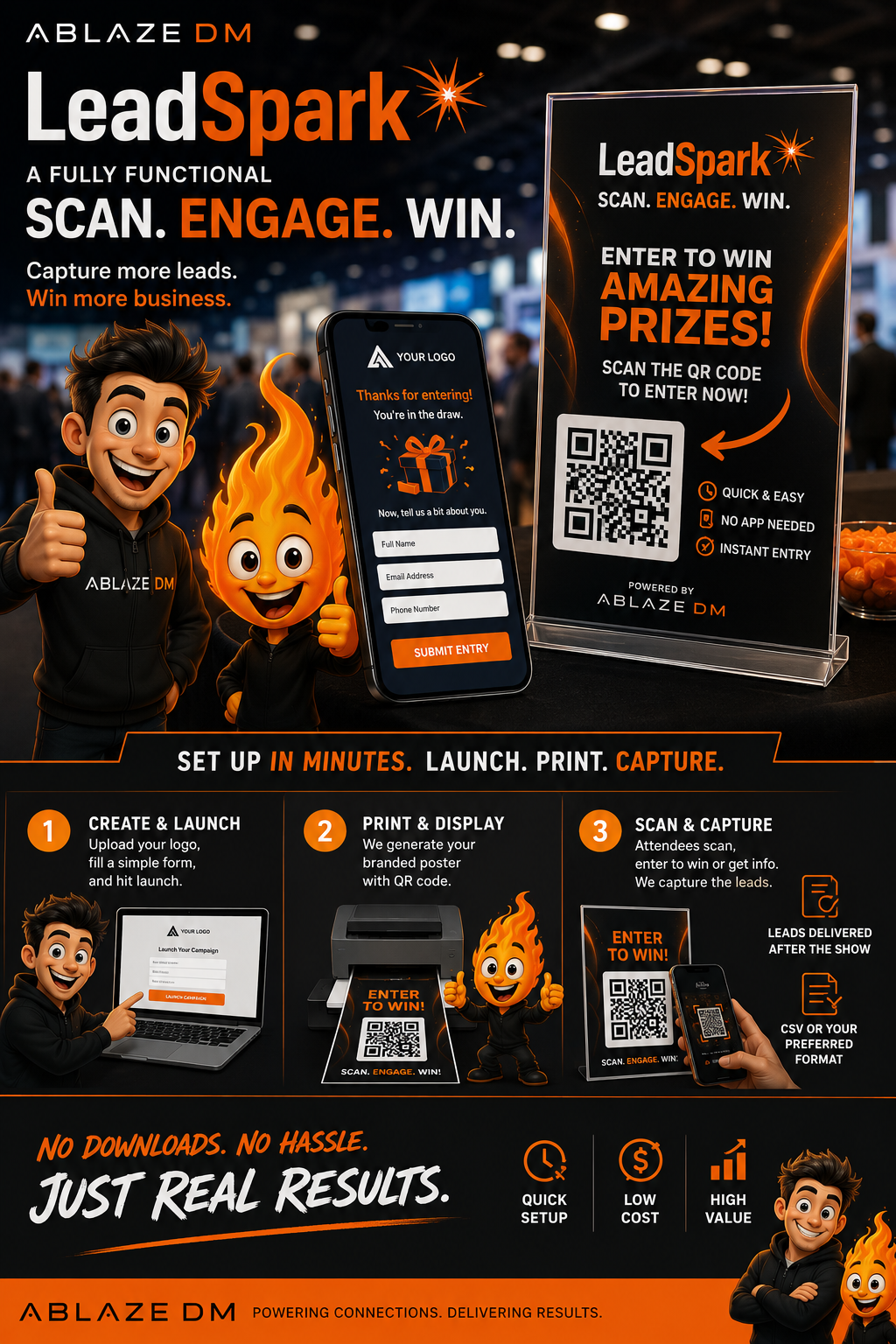 LeadSpark promo concept reference
